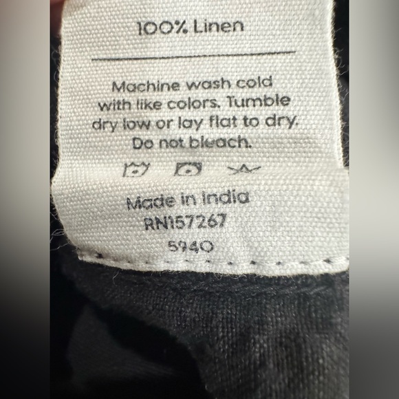 MATE the Label Oversize long sleeve shirt. Size XS. Womens. Black. - Picture 5 of 5